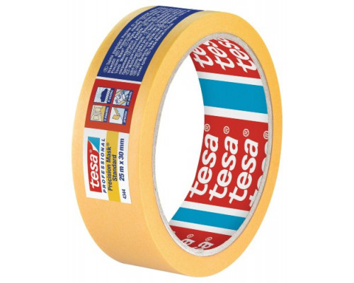 Tesa 4344 Professional малярная лента для чётких границ, 3 месяца 25м х 30мм