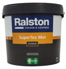 Ralston SuperTex Mat 10 л Матовая моющаяся краска