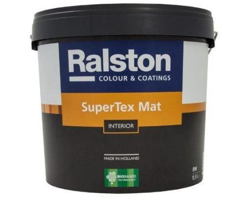 Ralston SuperTex Mat 10 л Матовая моющаяся краска